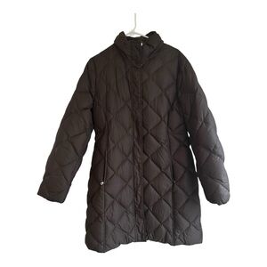 Eddie Bauer Dark Quilted Puffer Jacket